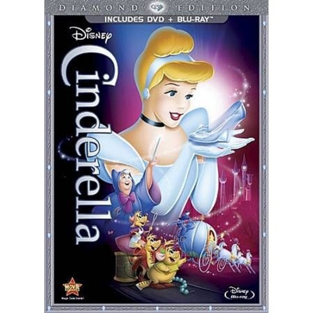 Cinderella (Blu-ray/DVD, 2012, 2-Disc Set, Diamond Edition DVD/Blu-ray)